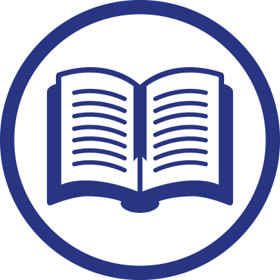 Icon mit Buch